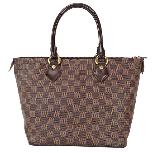 Saleya PM Damier Ebene Tote Hand Shoulder Bag - Picture 1 of 10